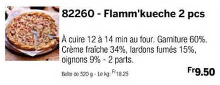 flamm'kueche 2 pcs