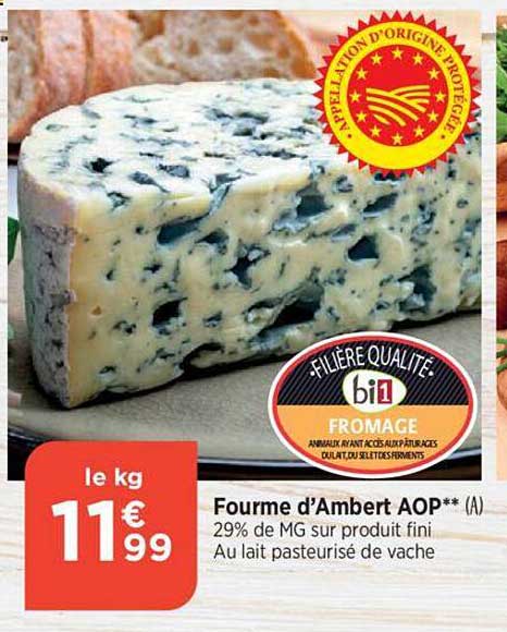 fourme d'ambert aop