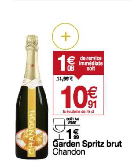 garden spritz brut chandon