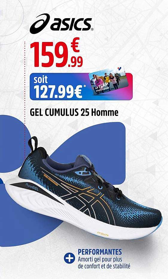 gel cumulus 25 homme asics