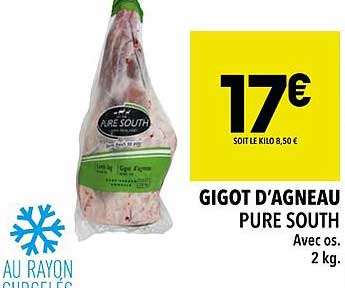 gigot d'agneau pure south