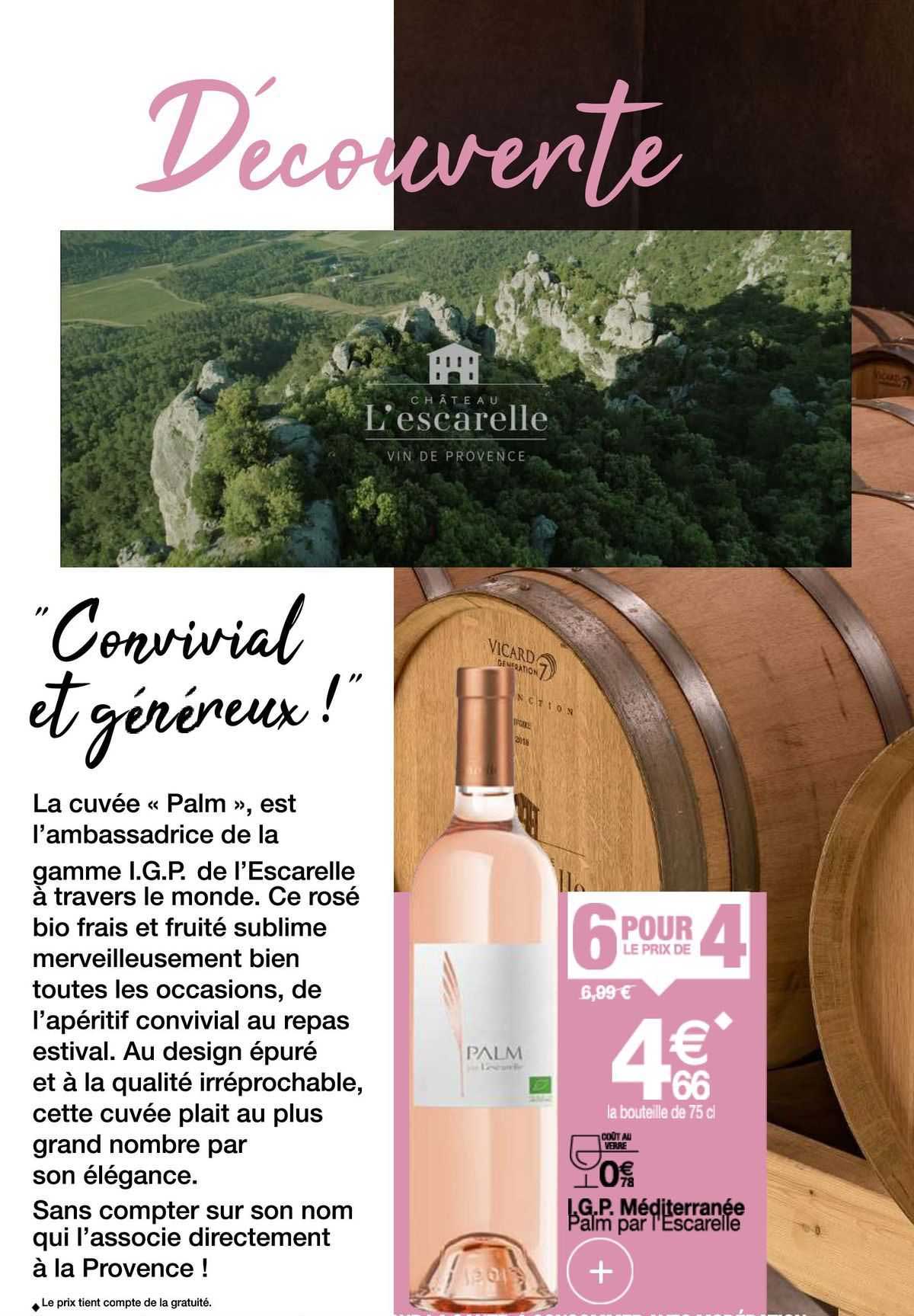 i.g.p. méditerranée palm par l'escarelle