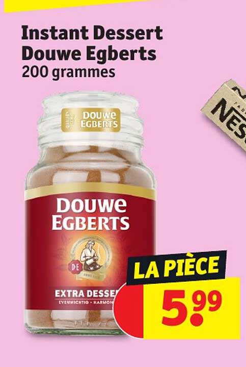 instant dessert douwe egberts
