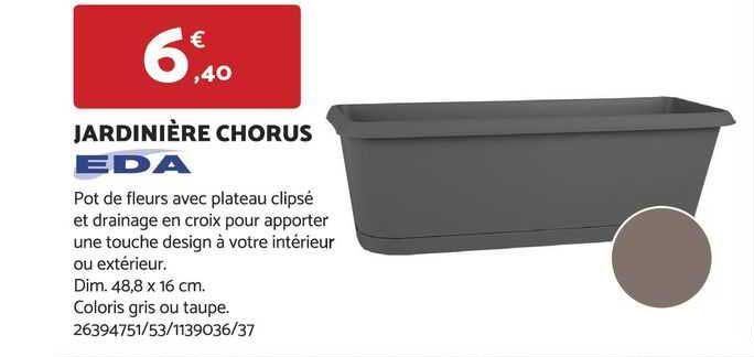 jardinière chorus eda