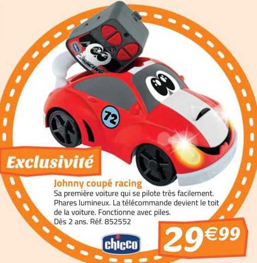 johnny coupé racing chicco