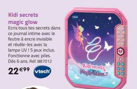 kidi secrets magic glow vtech
