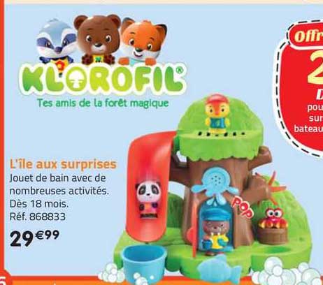 l'île aux surprises klorofil