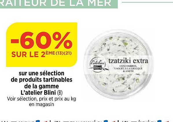 la gamme l'atelier blini