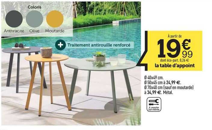 La Table D'appoint