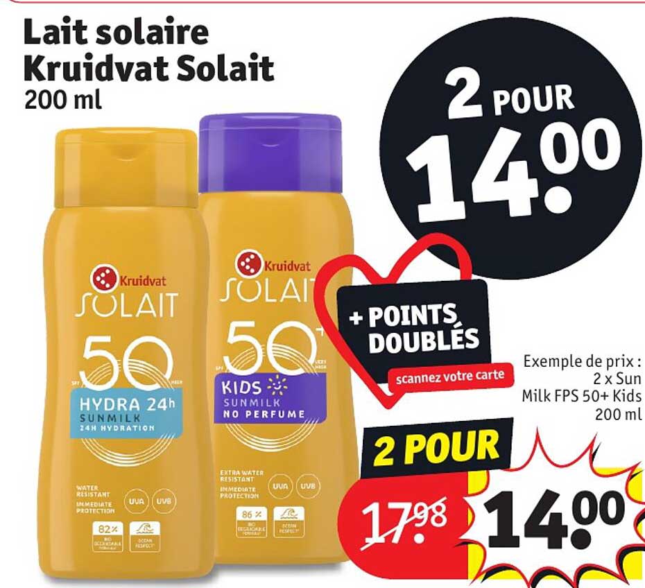 Lait Solaire Kruidvat Solait