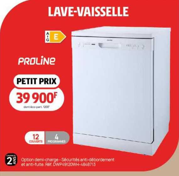 lave-vaisselle proline