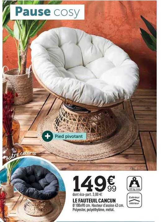 le fauteuil cancun
