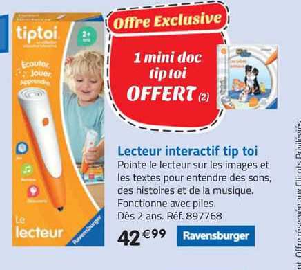 lecteur interactif tip toi ravensburger