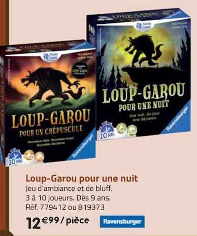 loup-garou pour une nuit ravensburger