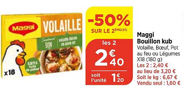 Maggi Bouillon Kub