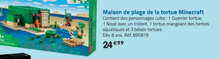 Maison De Plage De La Tortue Minecraft