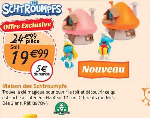 maison des schtroumpfs
