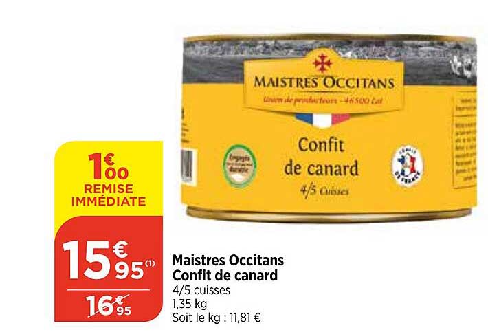 maistres occitans confit de canard