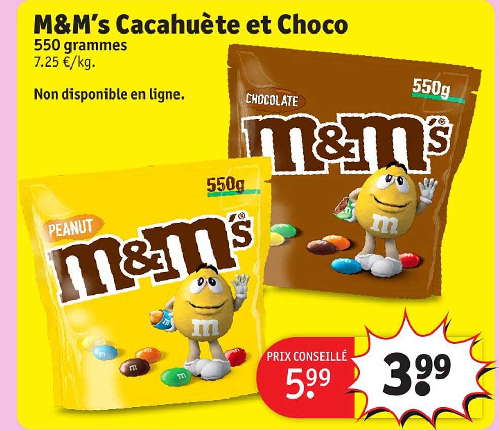 M&m's Cacahuète Et Choco
