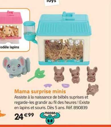 mama surprise minis moose
