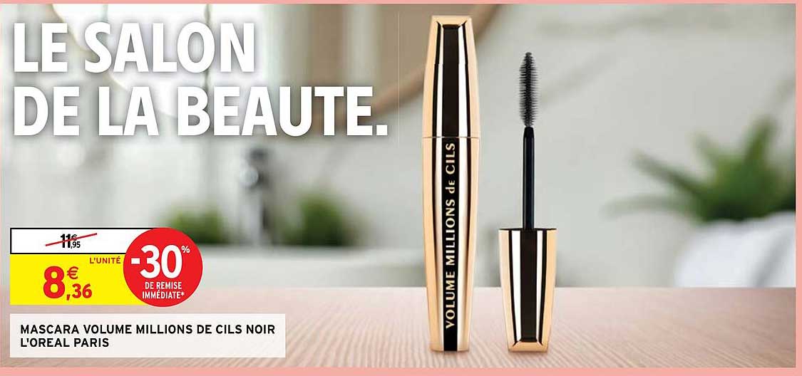 mascara volume millions de cils noir l'oréal paris