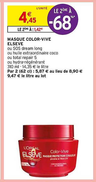 masque color-vive elseve