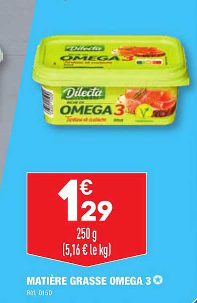 matière grasse oméga 3