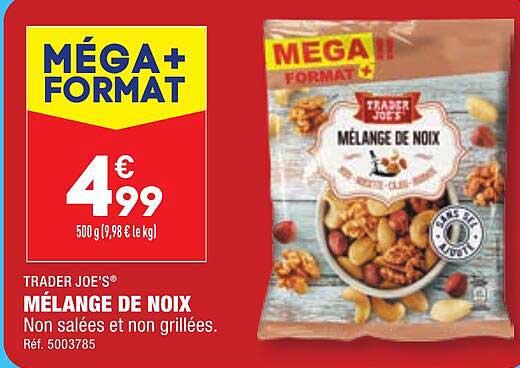 mélange de noix trader joe's