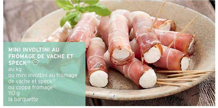 Mini Involtini Au Fromage De Vache Et Speck