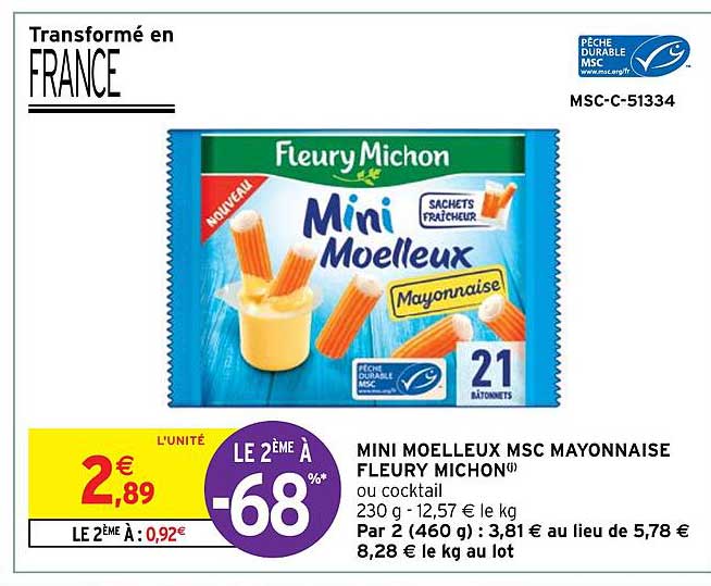 mini moelleux msc mayonnaise fleury michon