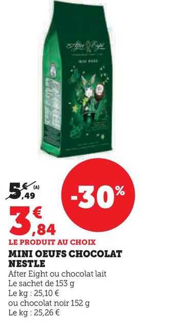 Mini œufs Chocolat Nestlé