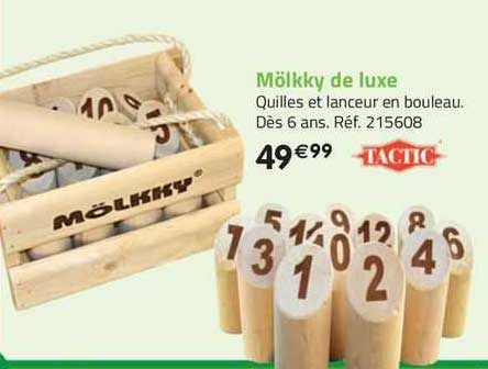 mölkky de luxe tactic