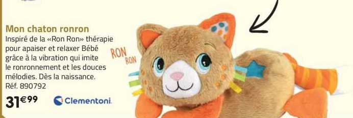 mon chaton ronron clementoni