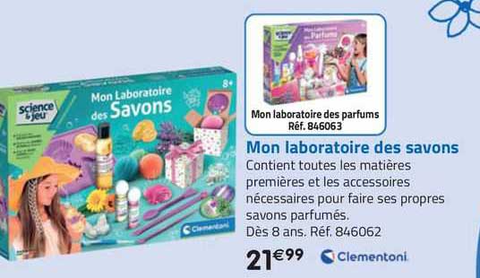 mon laboratoire des savons clementoni