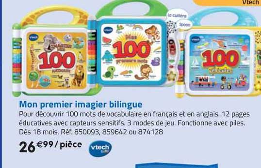 mon premier imagier bilingue vtech
