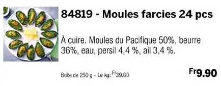 moules facies 24 pcs