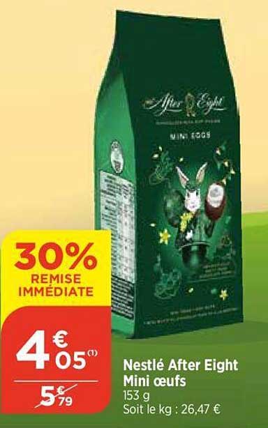 Nestlé After Eight Mini œufs