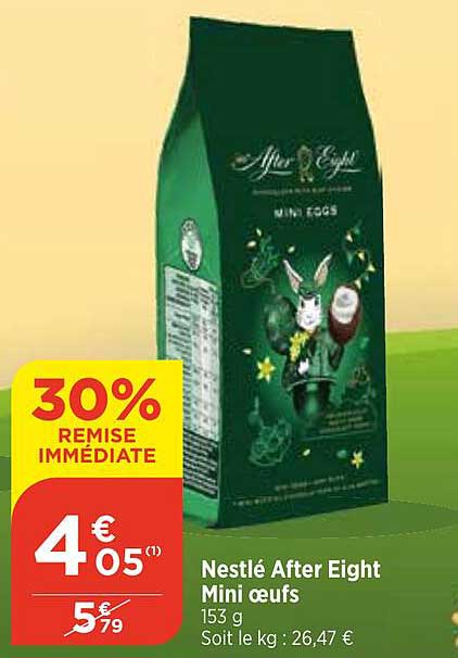 nestlé after eight mini œufs
