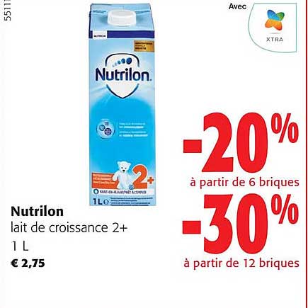 nutrilon lait de croissance 2+