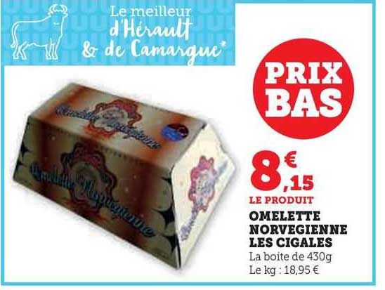 omelette norvégienne les cigales