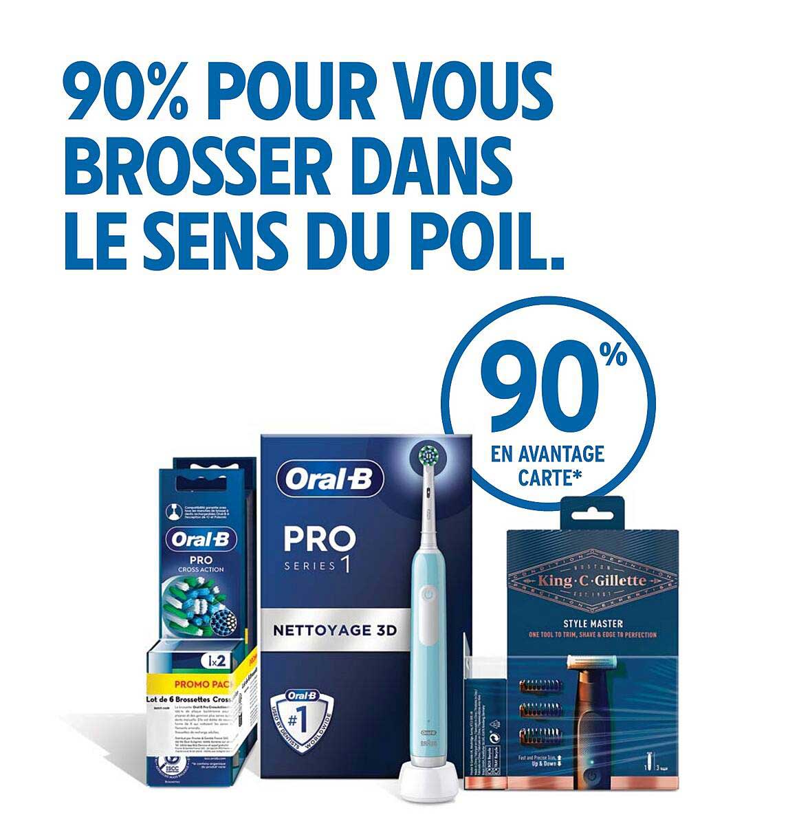 oral-b, king c gillette