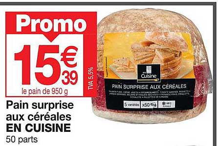 Pain Surprise Aux Céréales En Cuisine