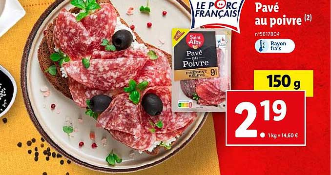 pavé au poivre saint alby
