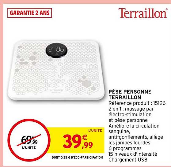 pèse personne terraillon