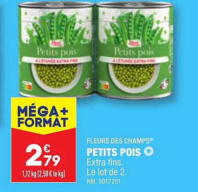 petits pois fleurs des champs