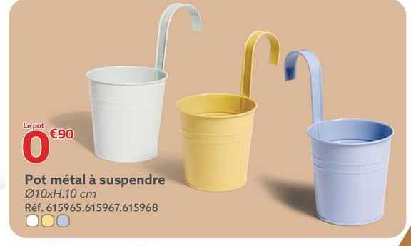 Pot Métal à Suspendre