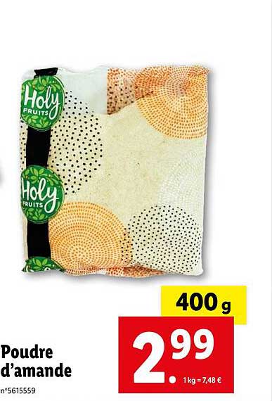 poudre d'amande