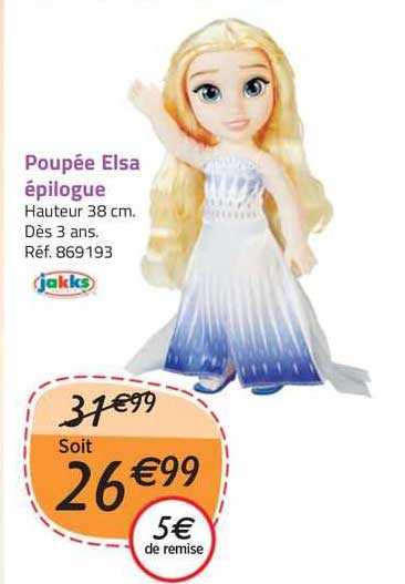 poupée elsa épilogue jakks