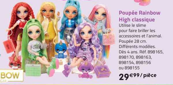 poupée rainbow high classique