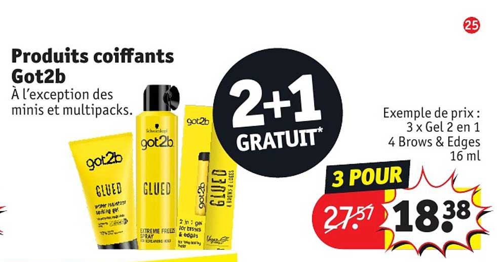 produits coiffants got2b